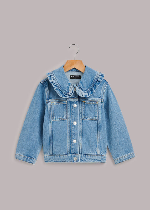 Collar Denim Jacket
