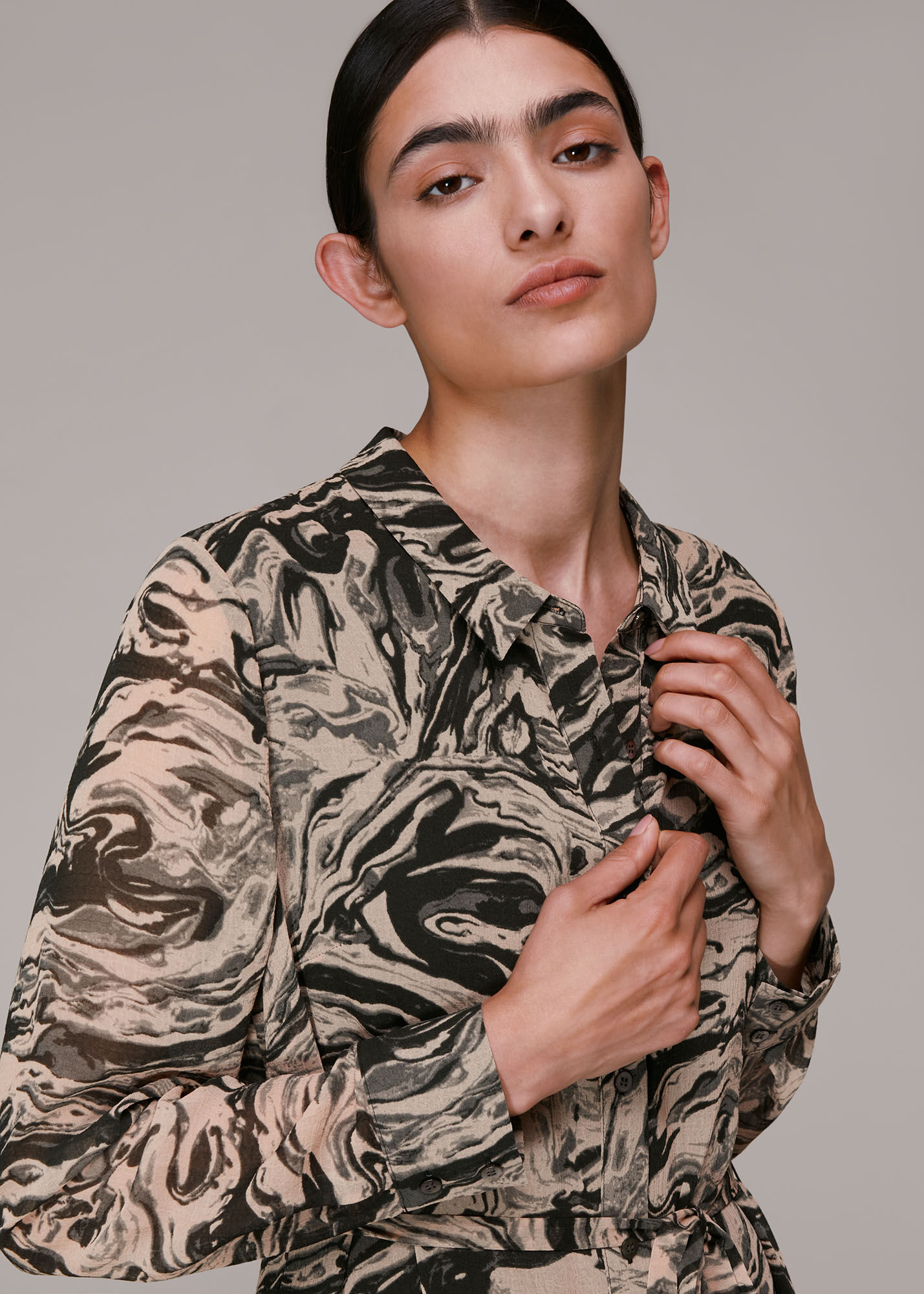 marble tee dress set