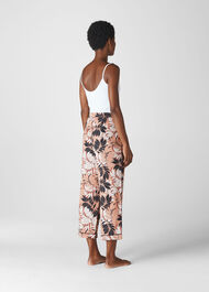 Fern Print Pyjama Trouser Pink/Multi
