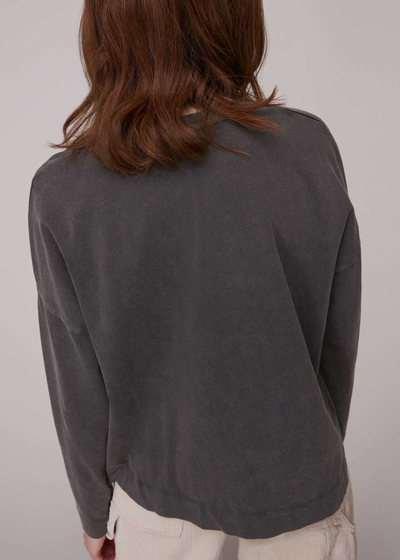 Relaxed Washed Pocket Top