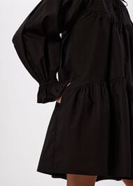 Cotton Tiered Mini Dress