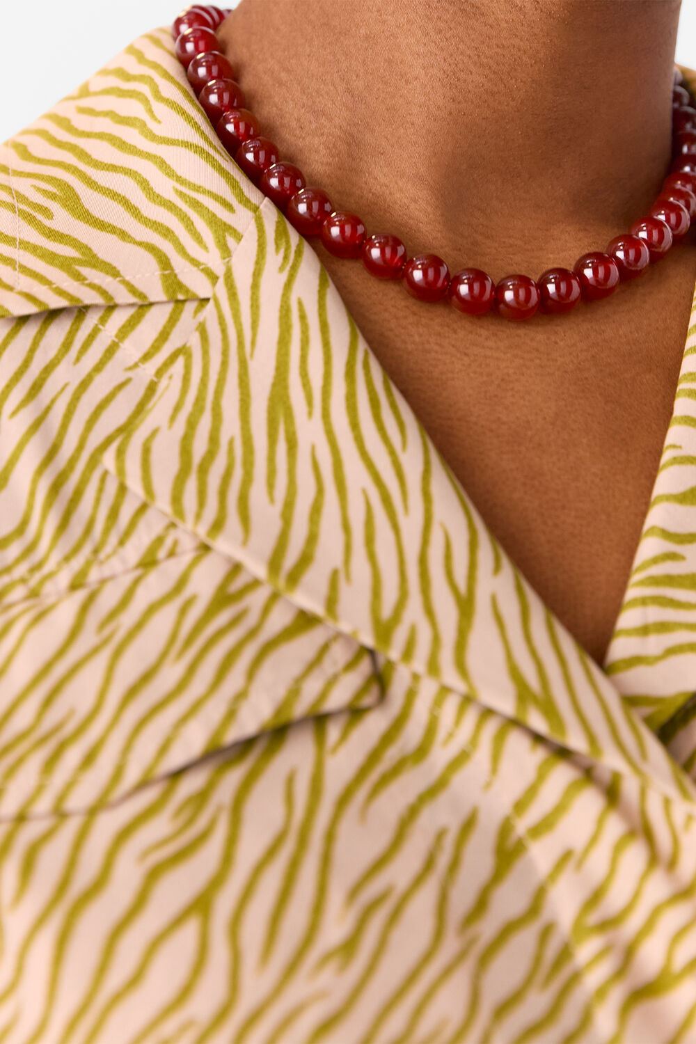Large Sphere Bead Necklace