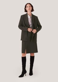 Natalie Wool Blend Skirt