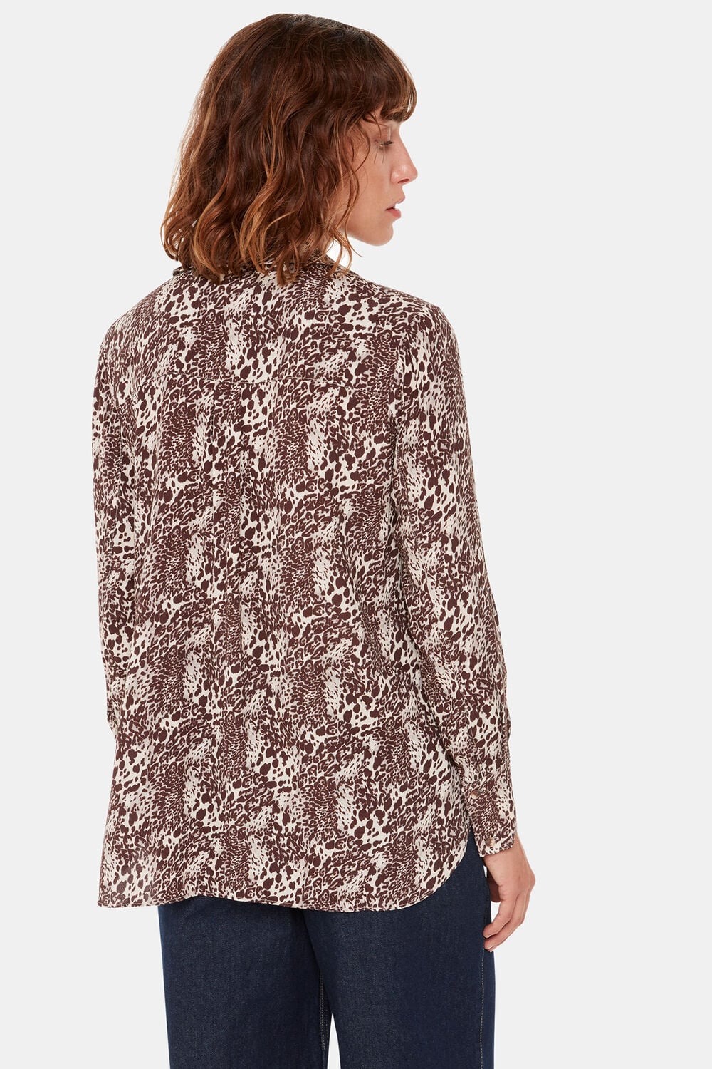Micro Leopard Print Shirt