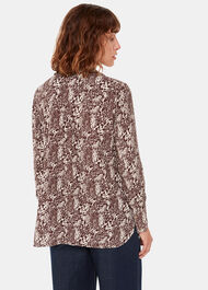 Micro Leopard Print Shirt