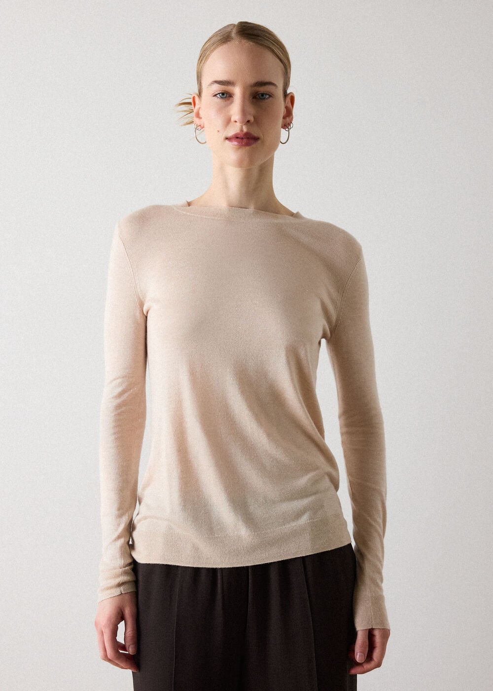 Neutral Annie Sparkle Crew Neck