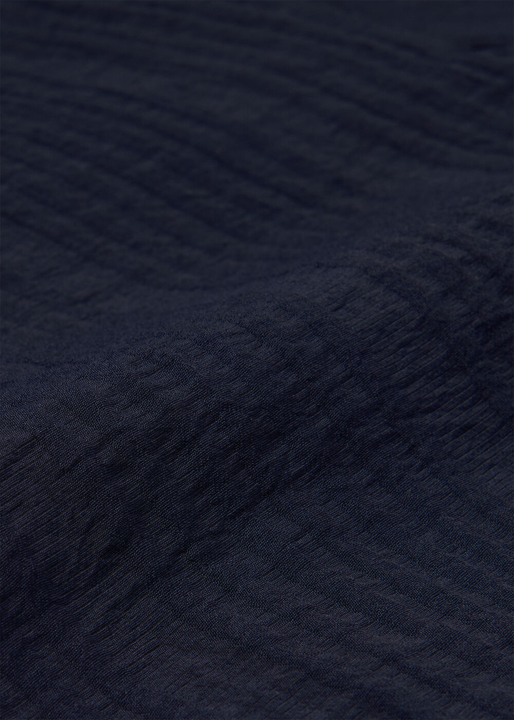 Textured Relaxed Viscose Shirt