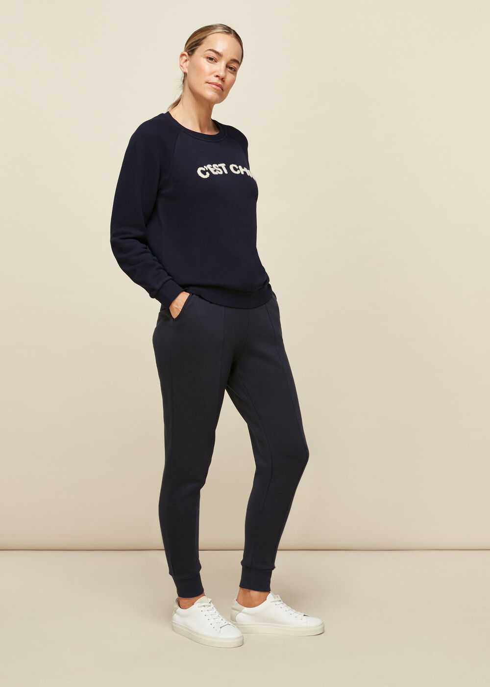 Cest Chic Logo Sweatshirt