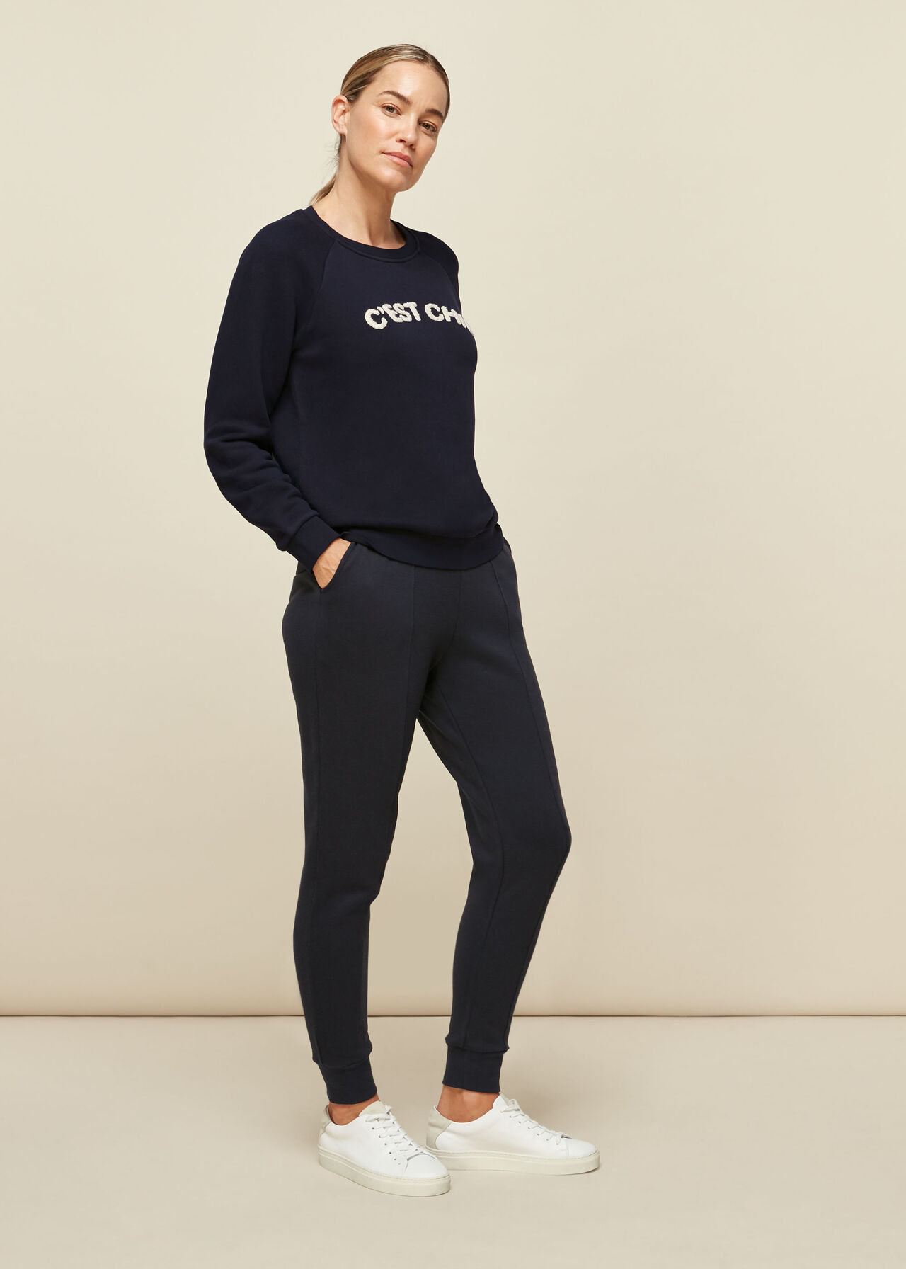 Cest Chic Logo Sweatshirt