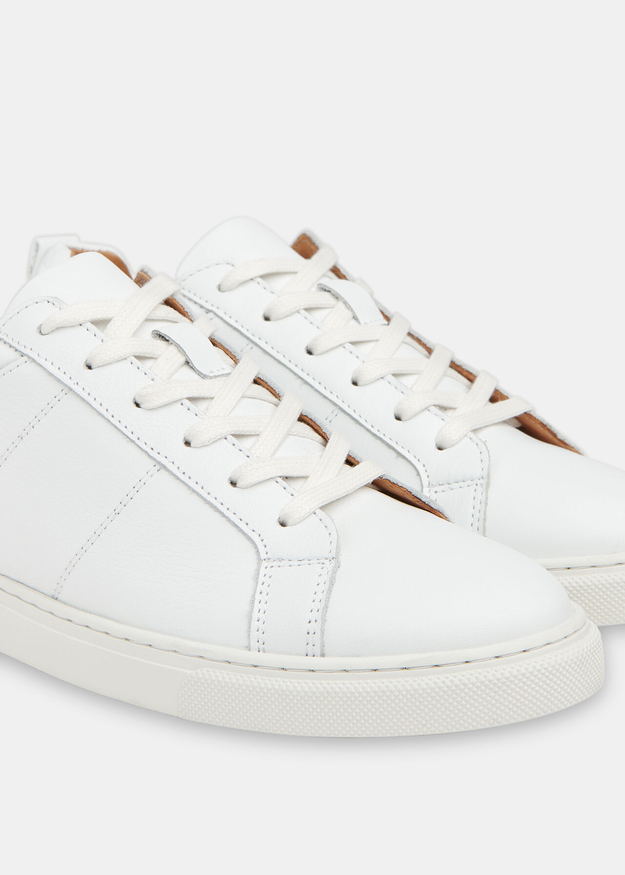 Koki Lace Up Trainer White