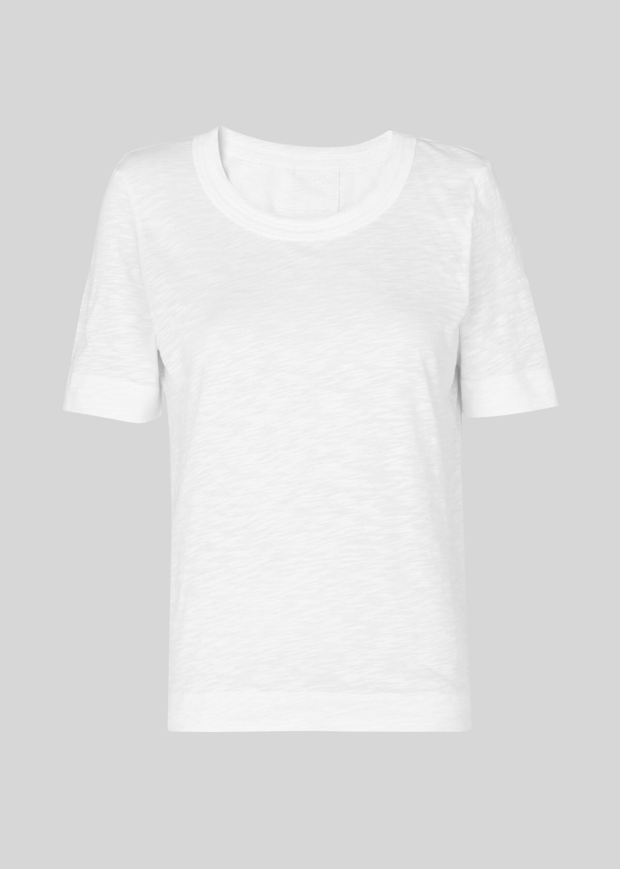 Rosa Double Trim T Shirt White