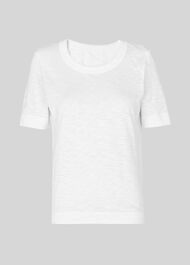 Rosa Double Trim T Shirt White
