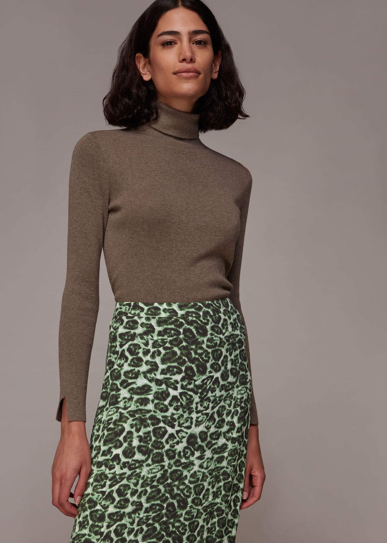 Clouded Leopard Skirt