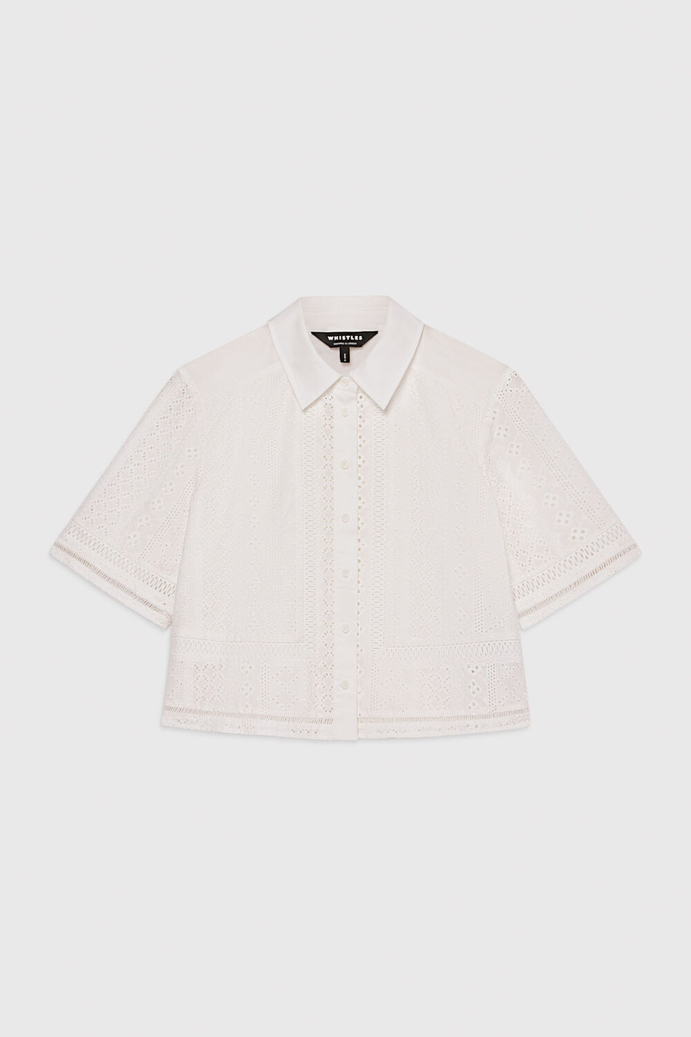 Broderie Cotton Shirt