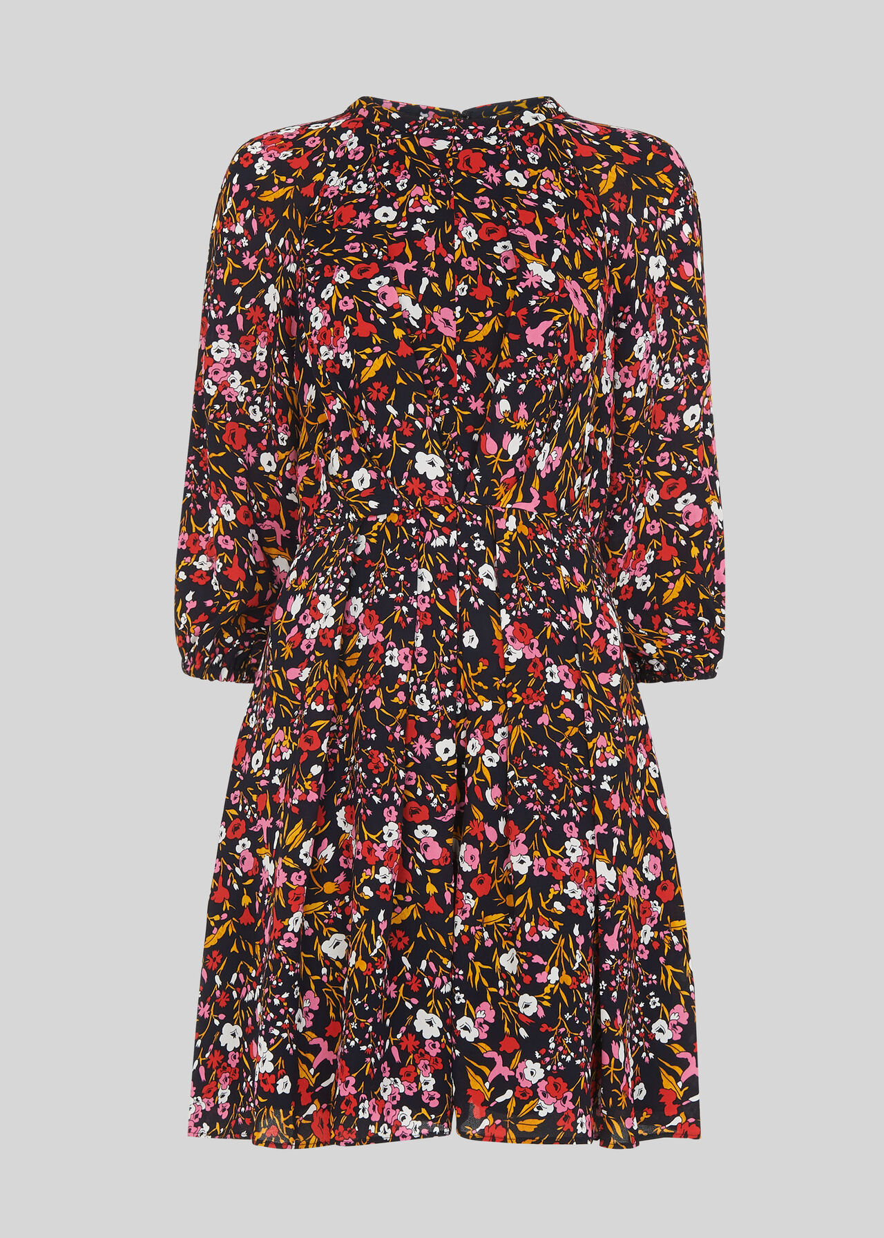 Floral Meadow Flippy Dress Pink/Multi