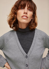 Sweat Cardigan