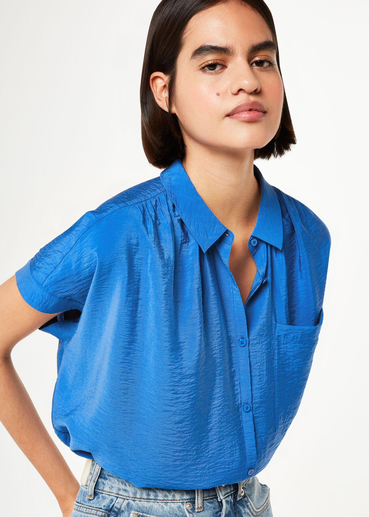 Nicola Button Through Shirt