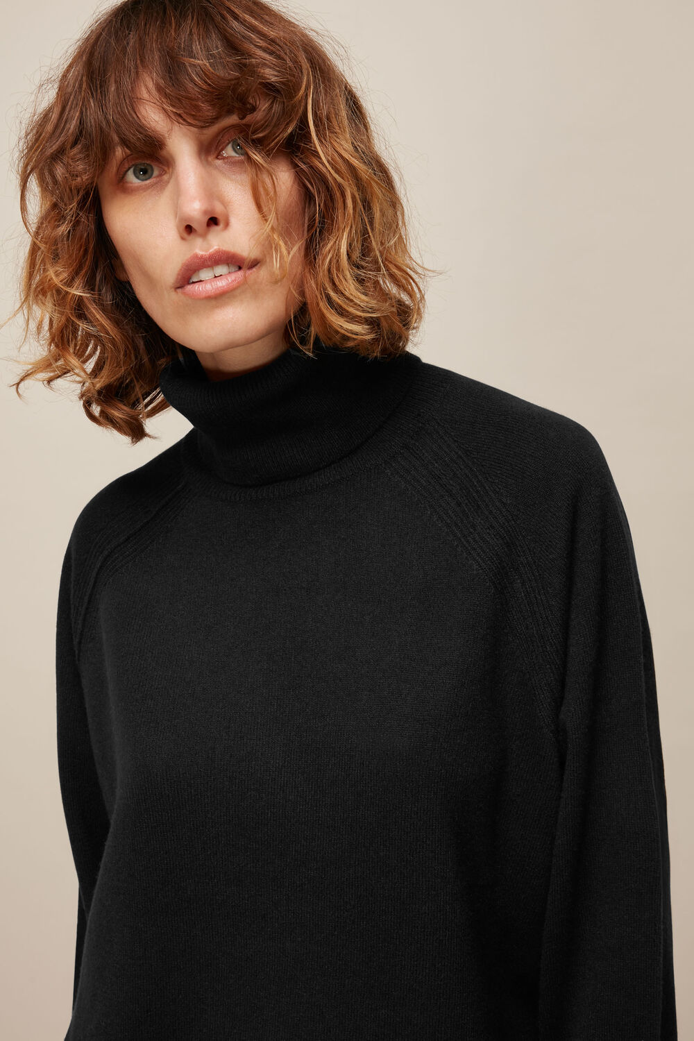 Cashmere Roll Neck Sweater