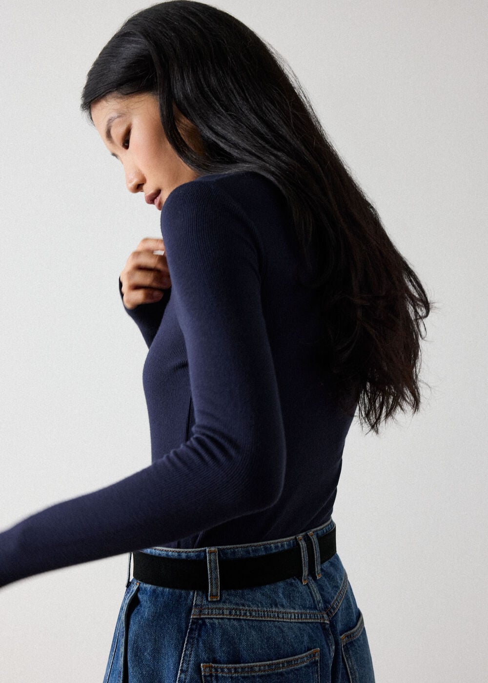 Essential Ribbed Crew