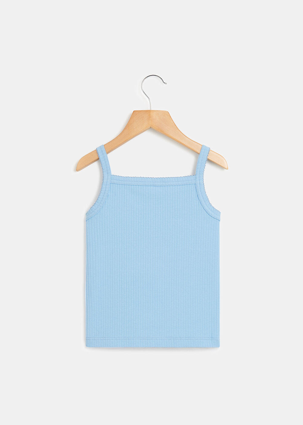 Strappy Ribbed Top