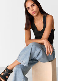 Ultimate Ribbed Scoop Vest