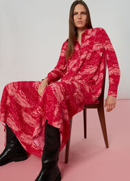 Field Print Dress