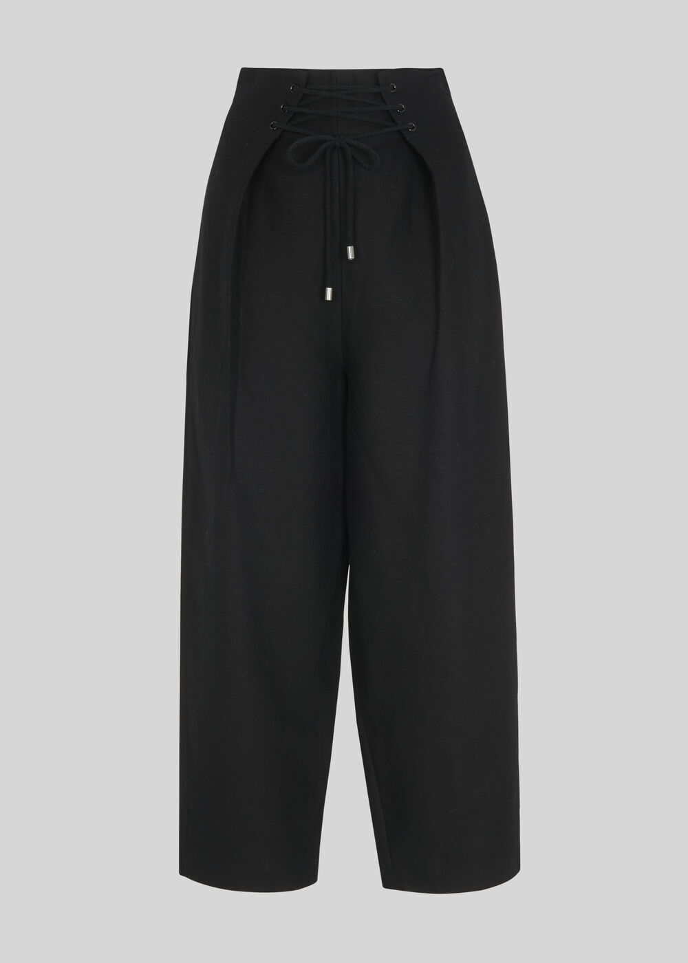 Emiko Corset Waist Trouser Black