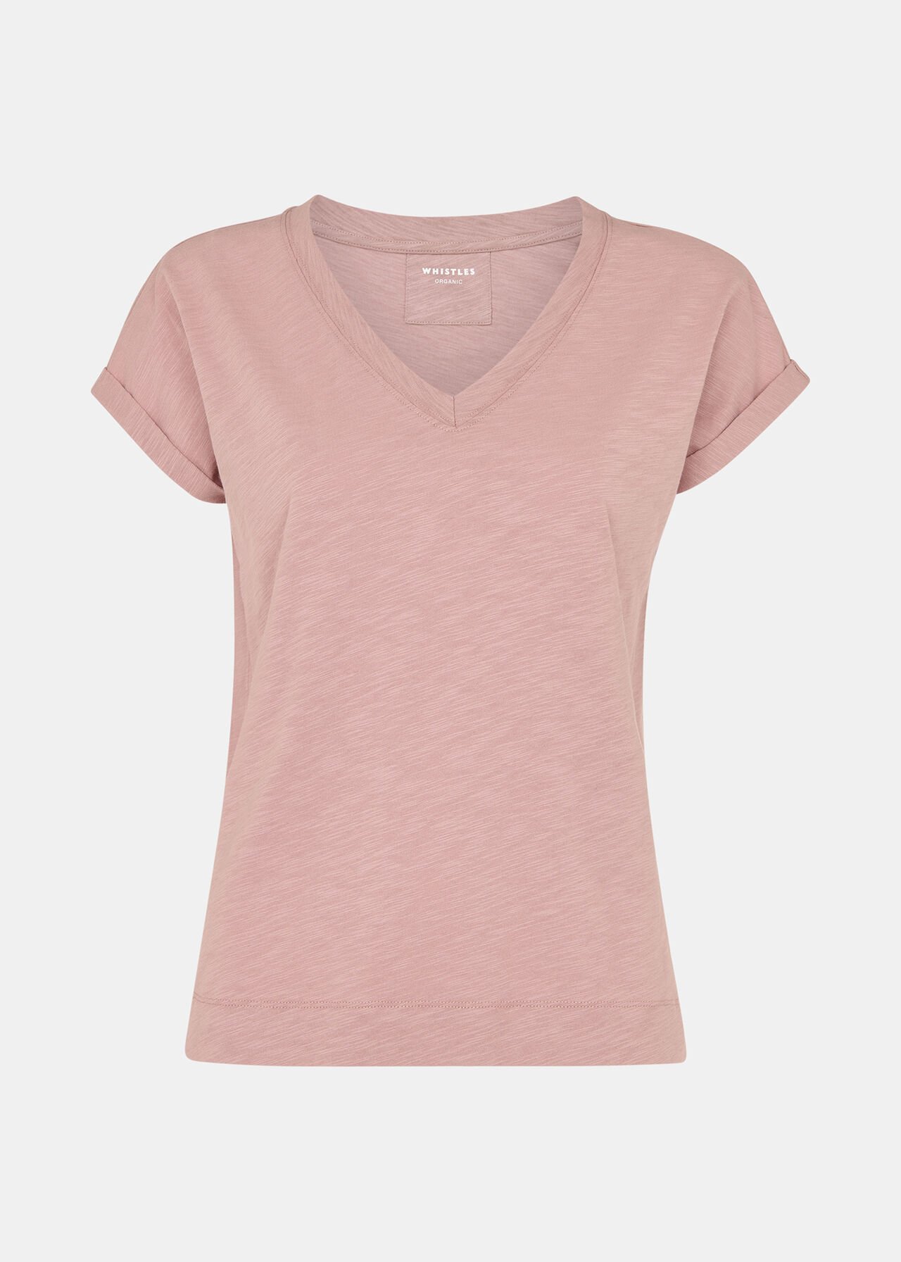 Willa V-Neck Cap Sleeve Tee