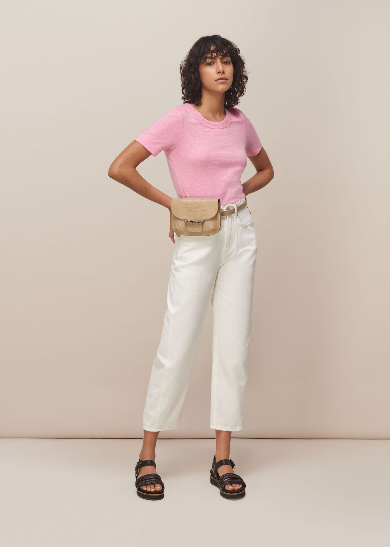 Rosa Double Trim Tee