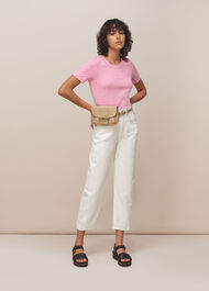 Rosa Double Trim Tee