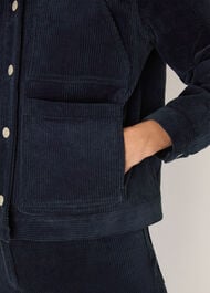 Casual Pocket Cord Jacket