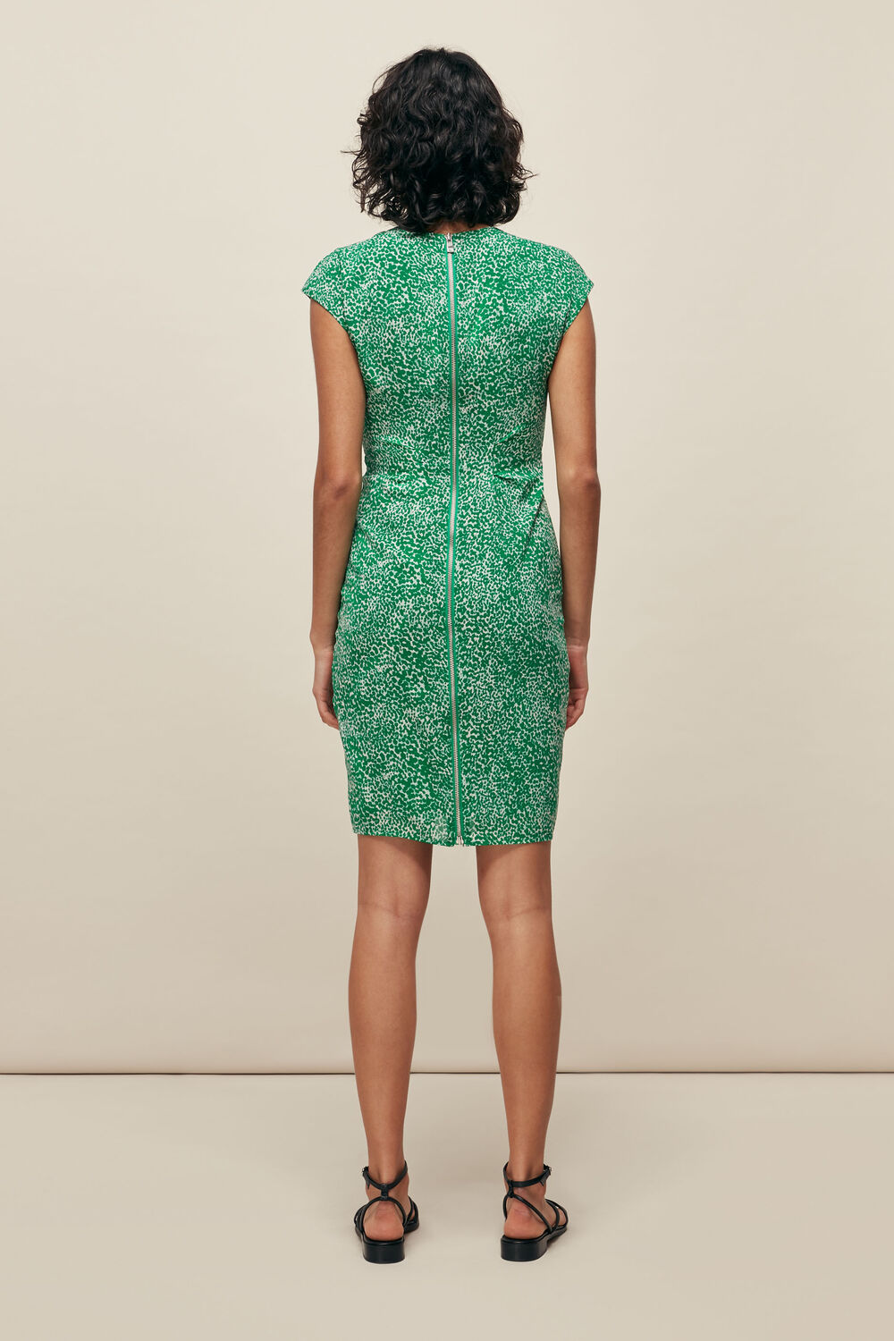 Blot Animal Silk Bodycon