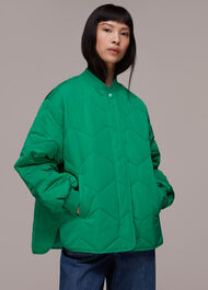 Ida Short Quilted Coat