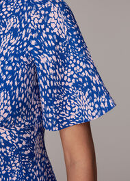 Lively Animal Print Midi Dress