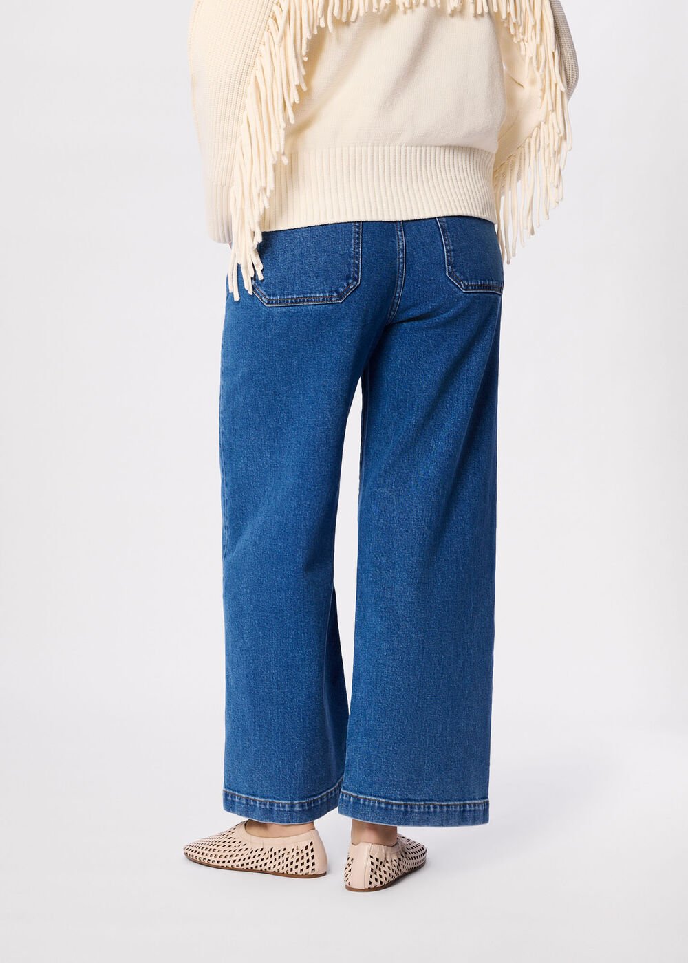 Stretch Straight Ankle Jean