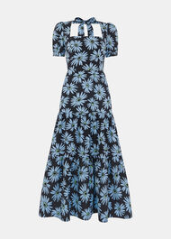 Daisy Print Poplin Dress