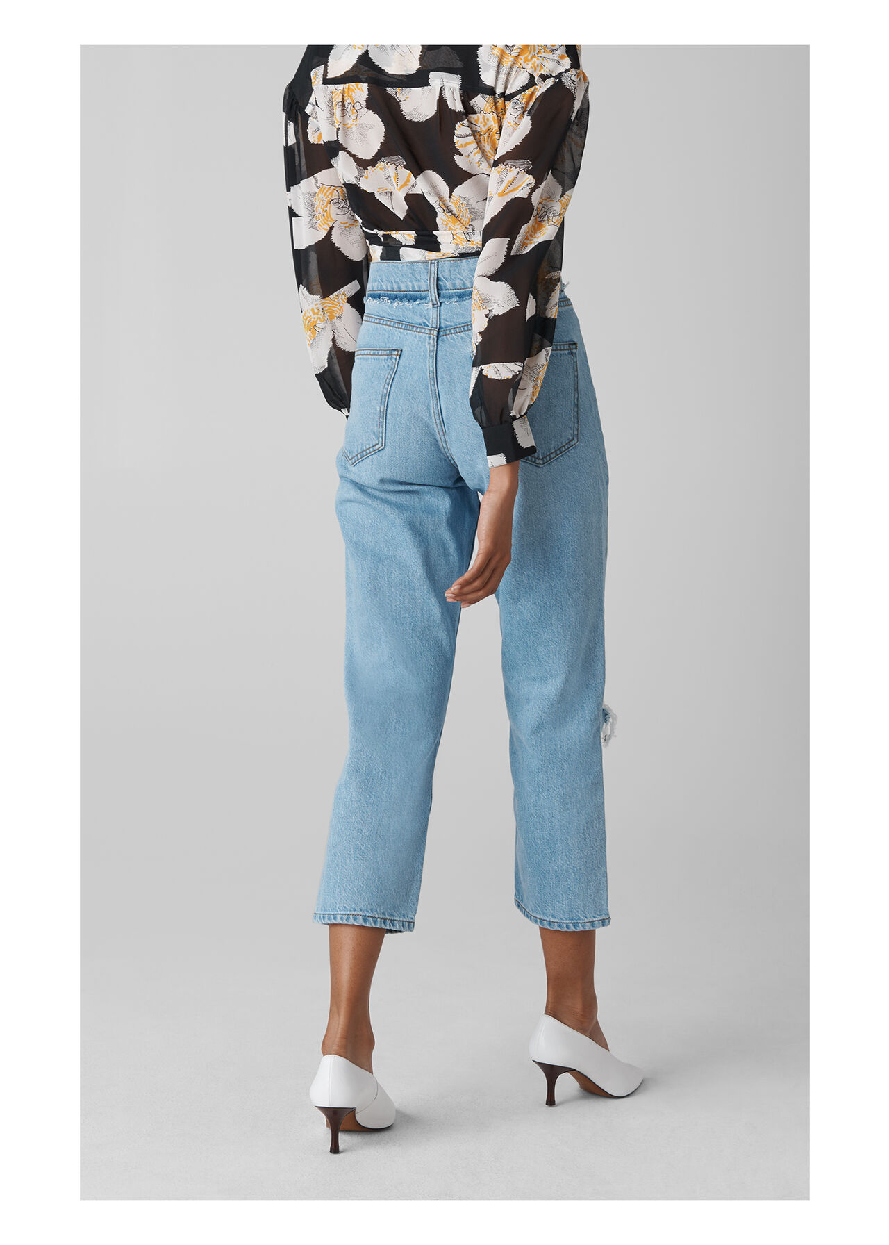 Hollie Straight Leg Rigid Jean