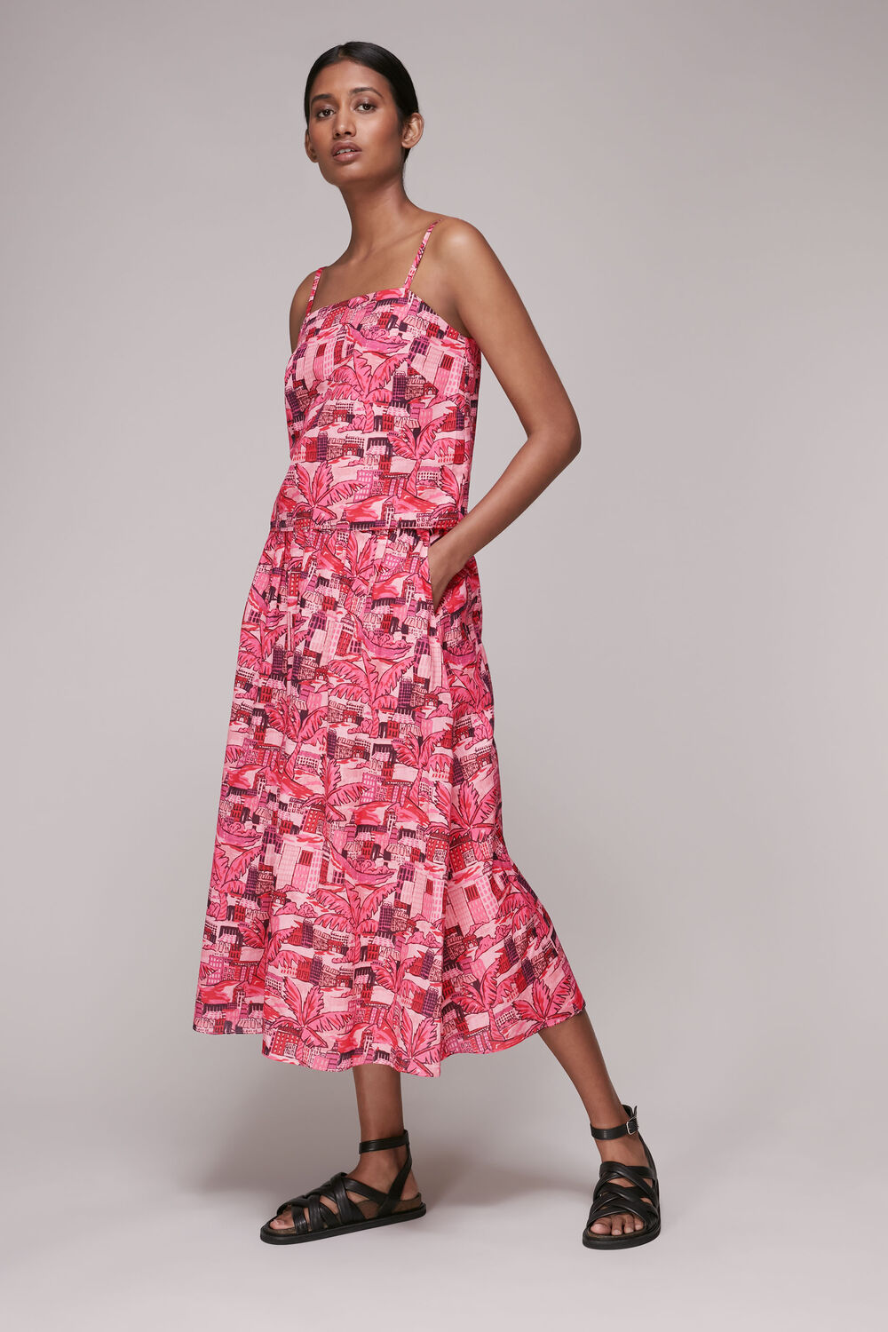 Hawaiian Print Skirt