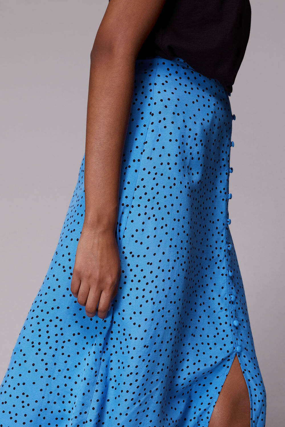 Irregular Spot Skirt
