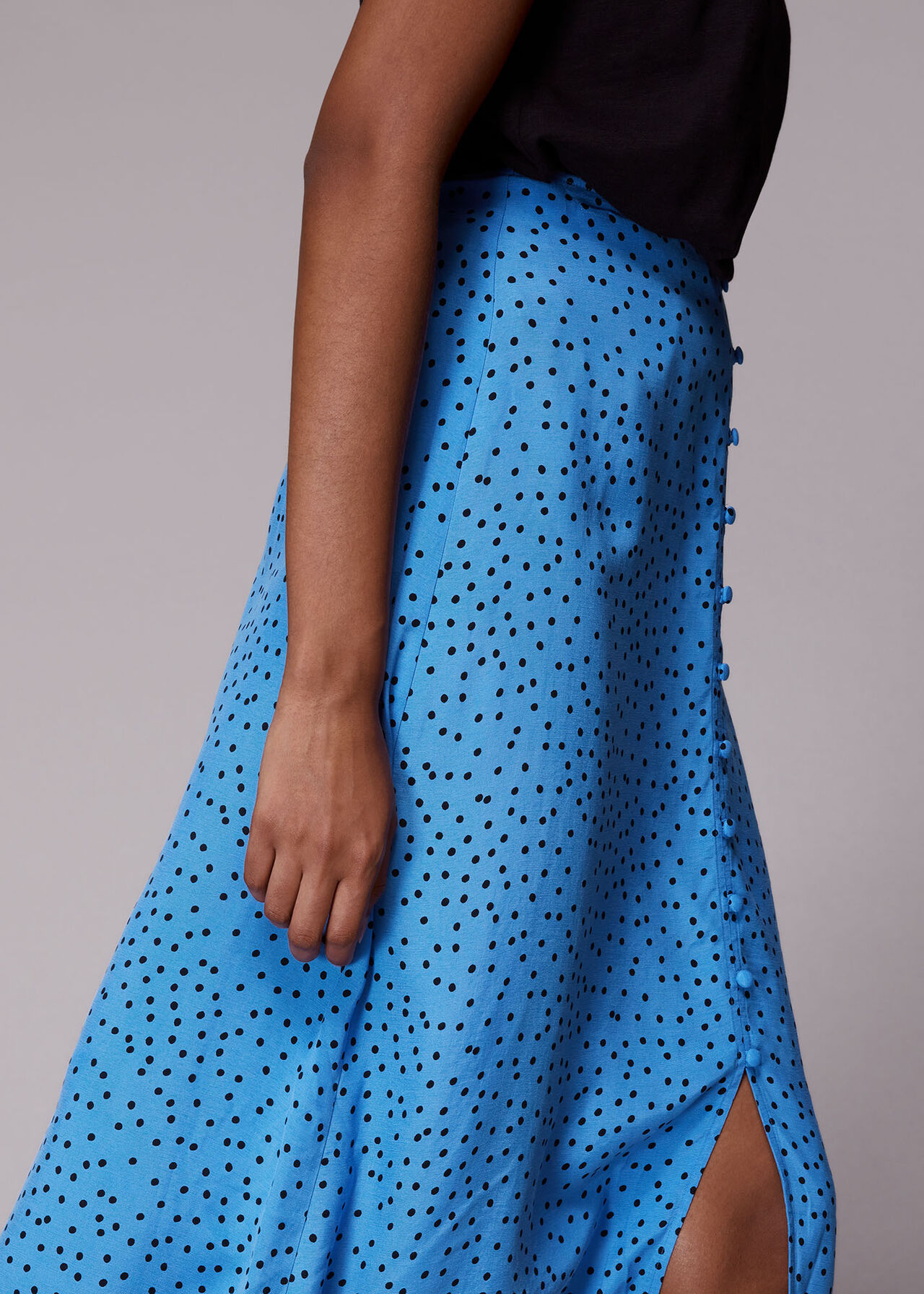 Irregular Spot Skirt