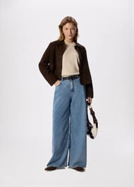 Full Length Wide Leg Jean