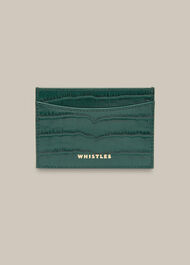 Shiny Croc Card Holder
