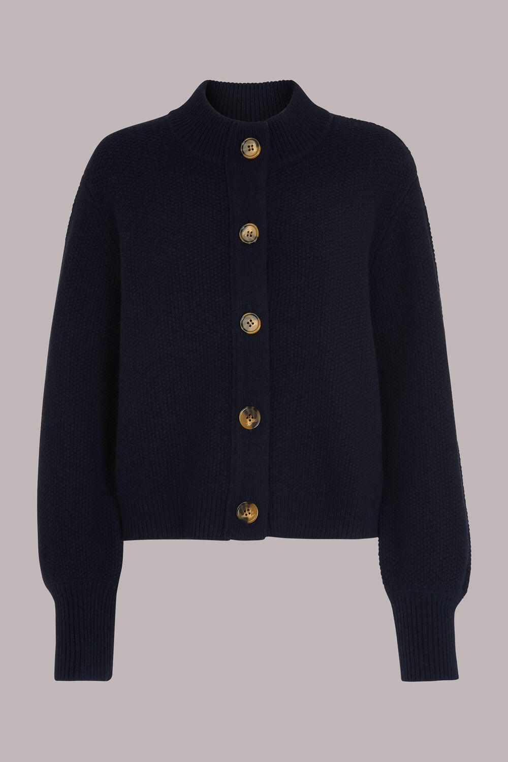 Moss Stitch Cardigan