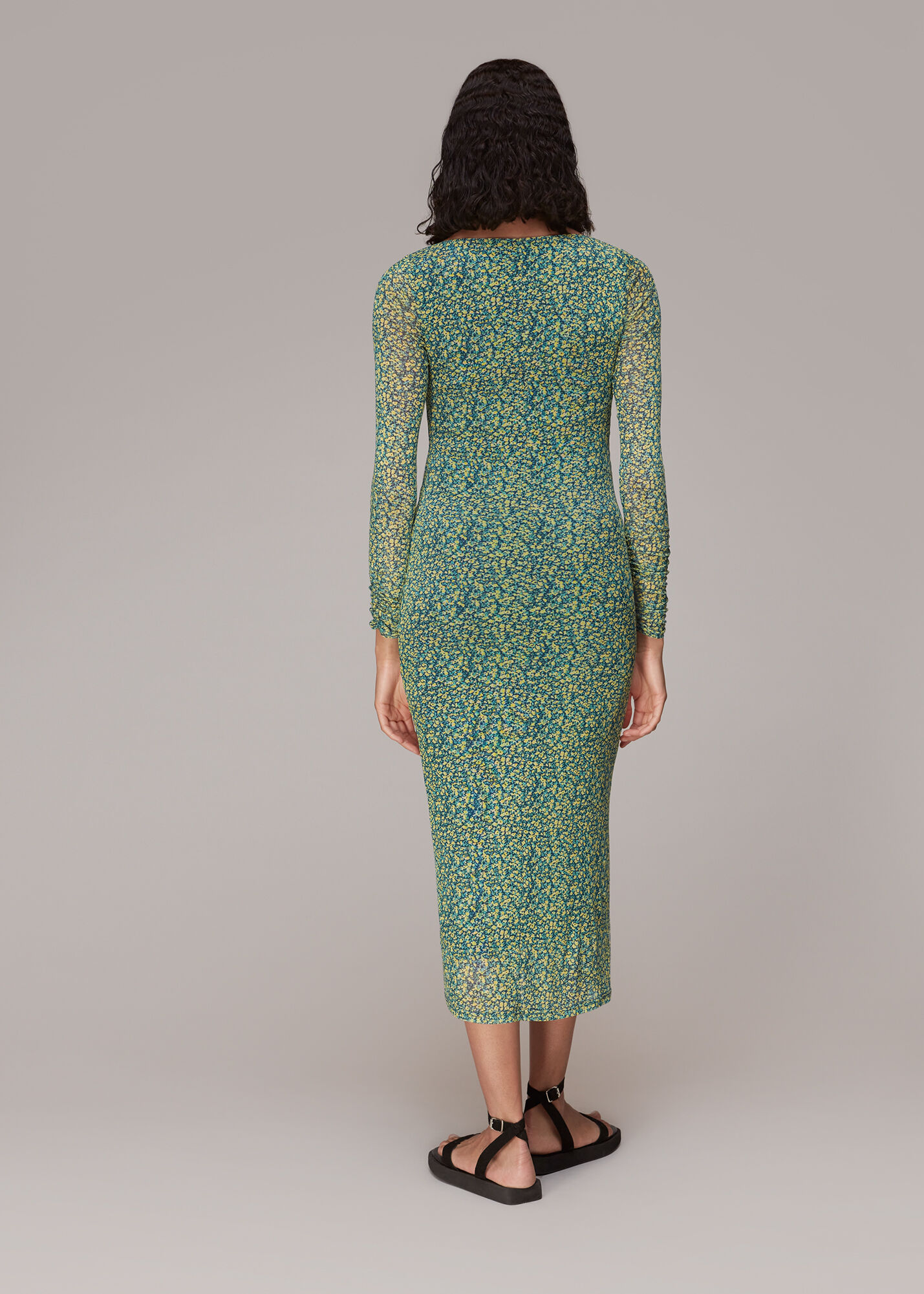 Whistles top sunflower dress