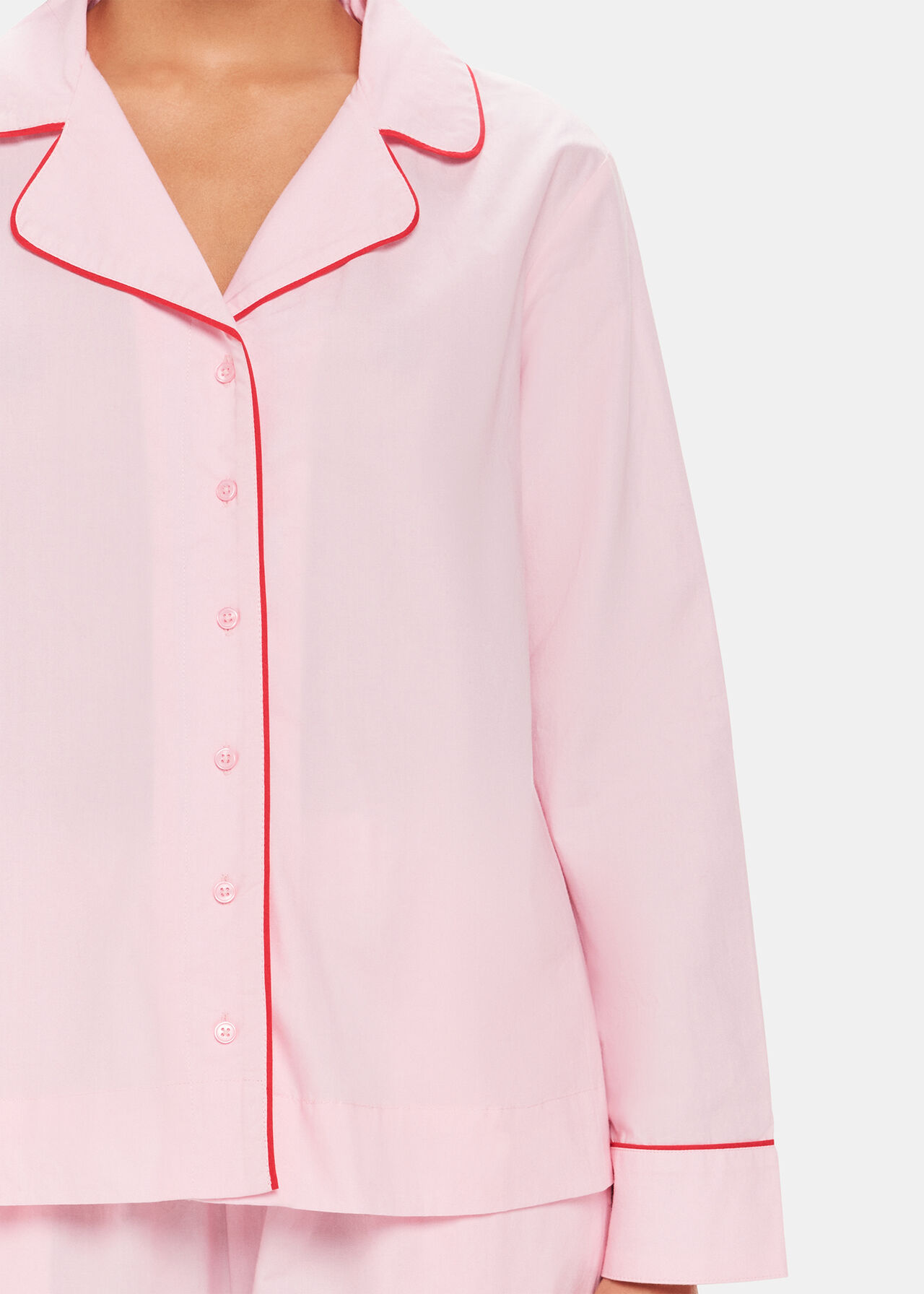 Contrast Piping Pyjamas