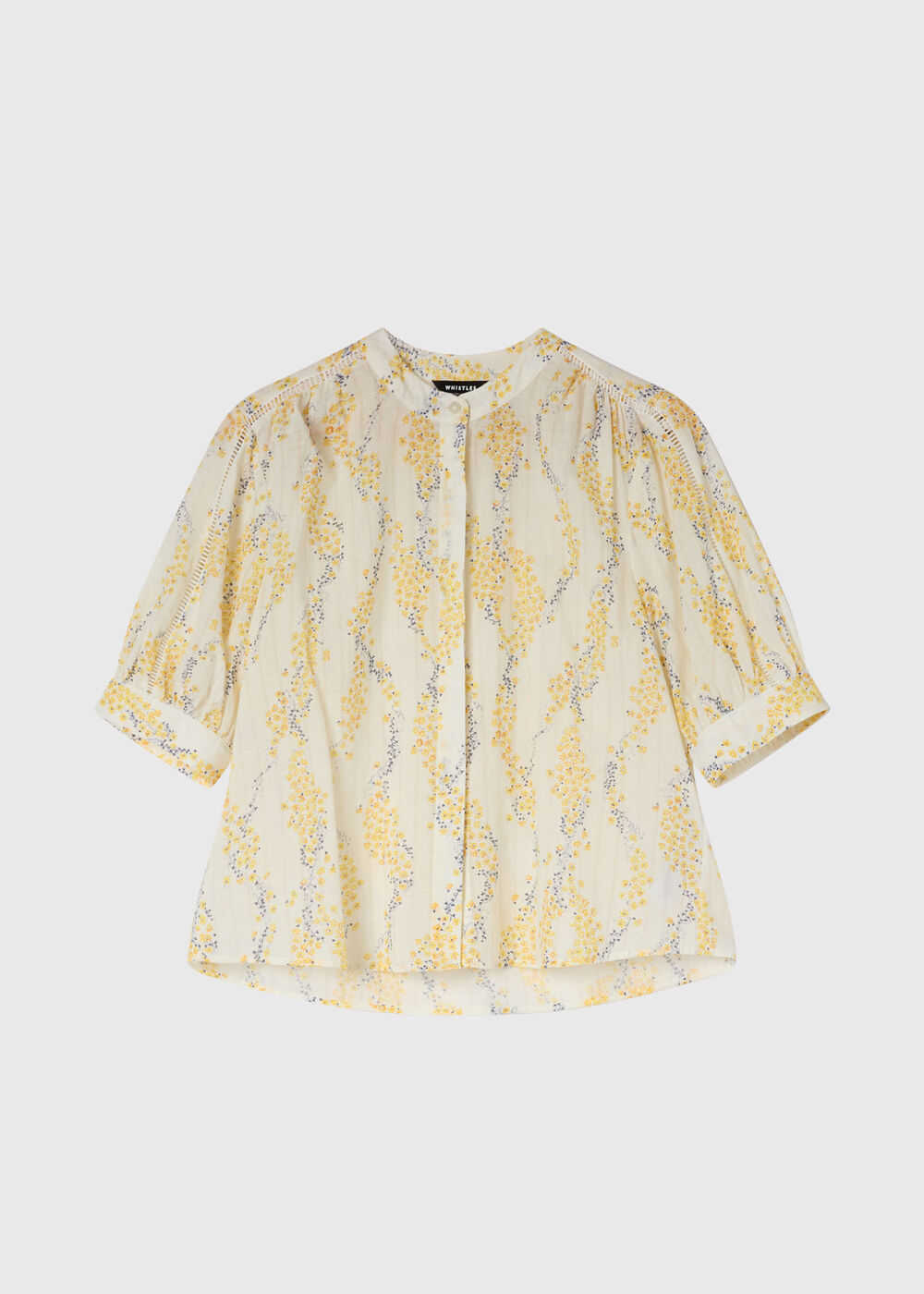 Ditsy Stem Textured Shirt