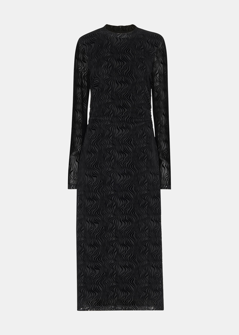 Squiggle Mesh Dress