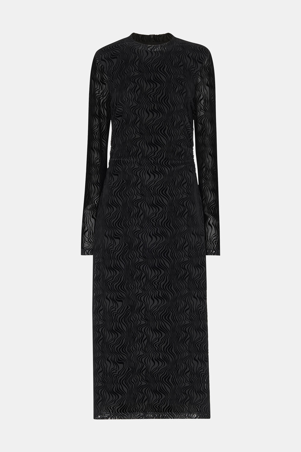 Squiggle Mesh Dress