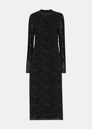 Squiggle Mesh Dress