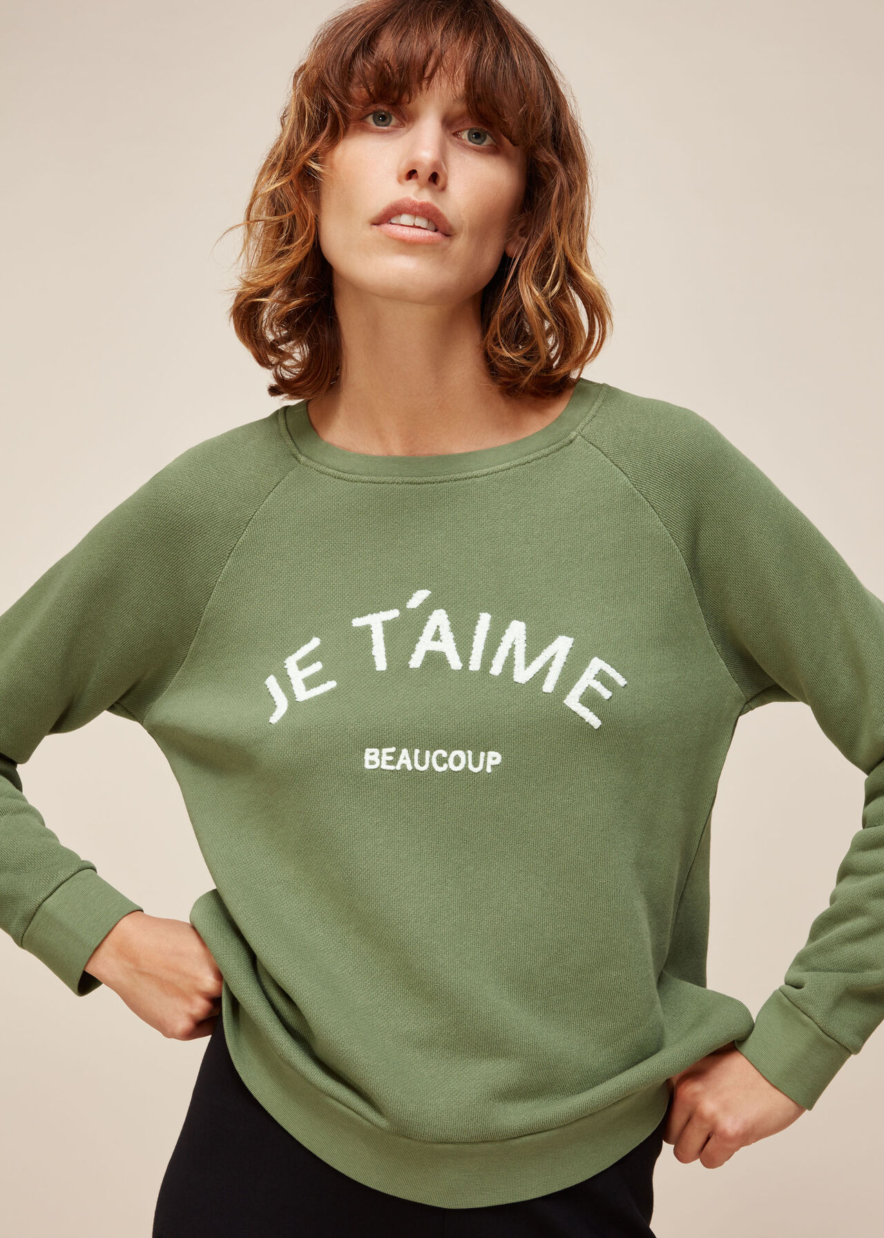 Je Taime Logo Sweatshirt